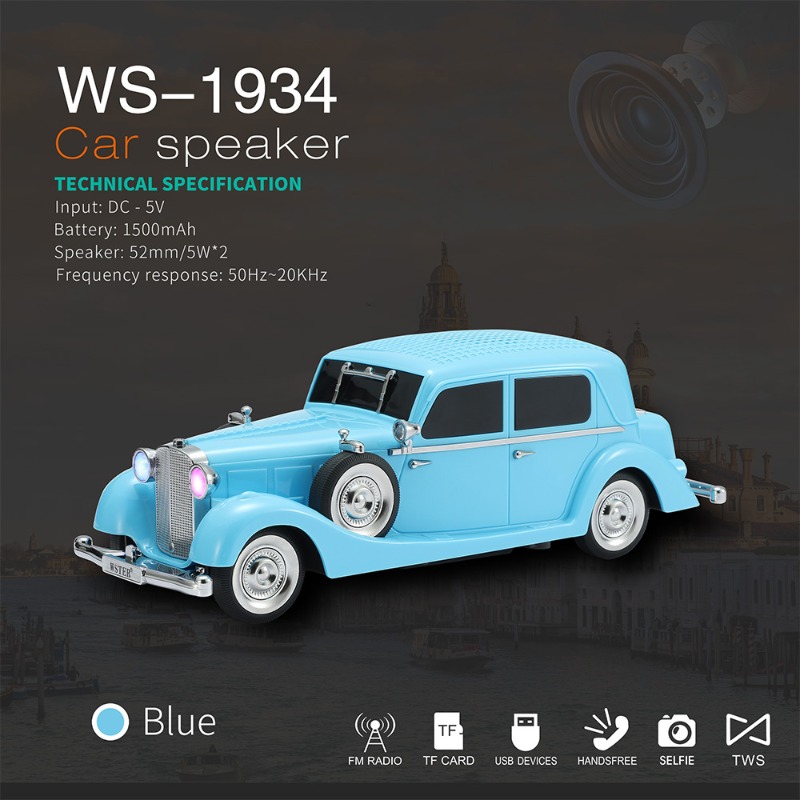 WS-1934 Wireless Car Shape Sou - đánh giá và giá Car Accessories Amazon