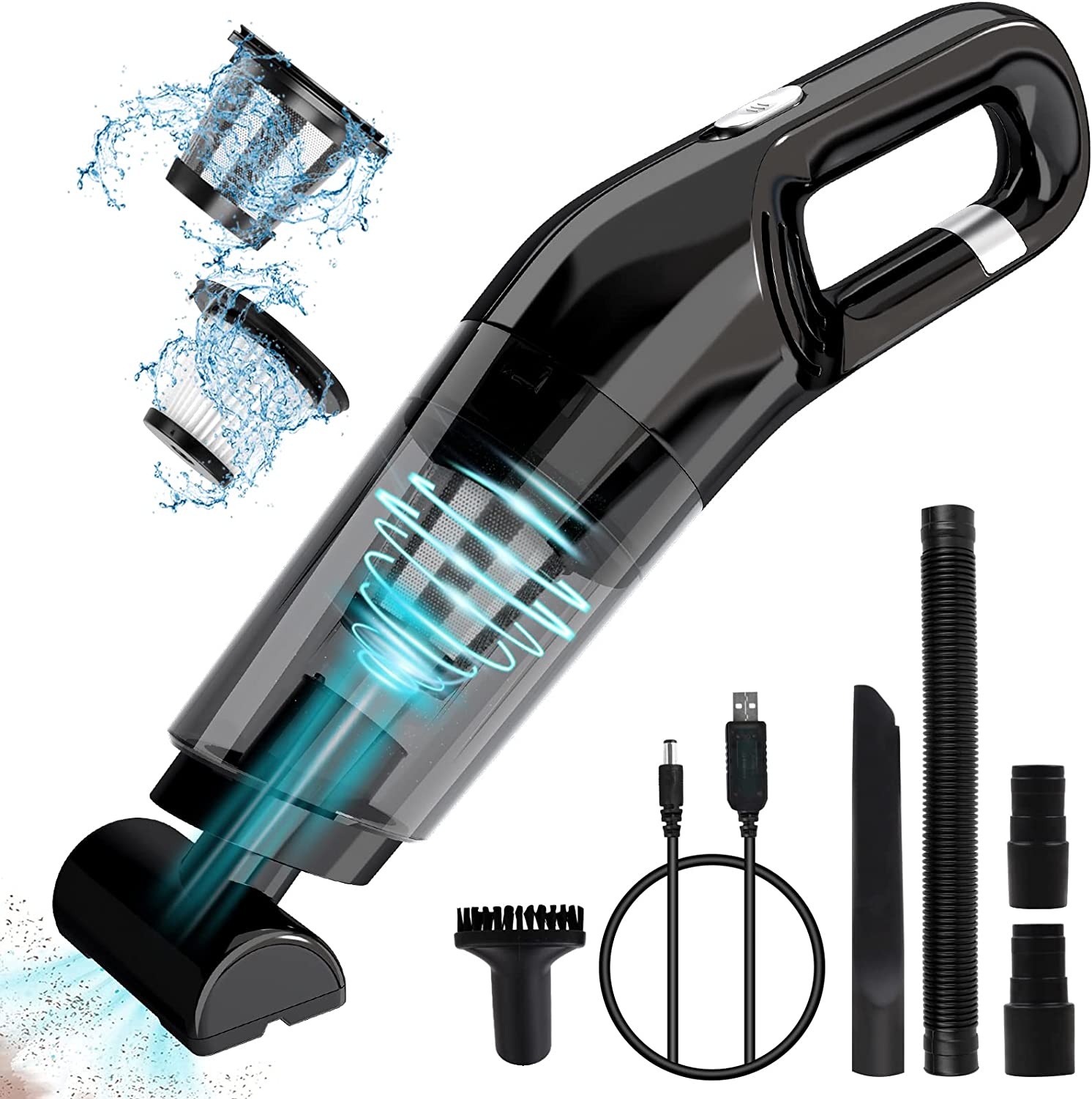 Wireless Car Vacuum Cleaner Ha - đánh giá và giá Car Vacuum Cleaner